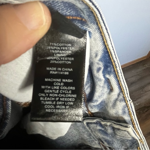 Frye Carly Crop Wide Leg Denim Jeans Women 30 Light wash Blue Highrise NWT - Picture 12 of 12